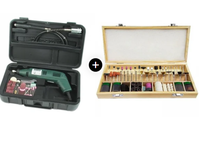 Mannesmann 92577 Mini-polizor cu 50 de accesorii si set Wert 6200 - 1
