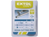 Discuri taiere 100 pcs, EXTOL CRAFT, 903762, Max. 32 000/min., ⌀24mm-70x - 1