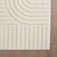 Covor rotund Art Crem boho 120x120 cm - 2