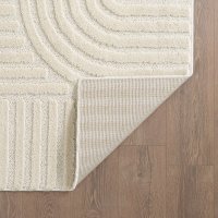 Covor rotund Art Crem boho 120x120 cm - 5