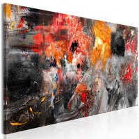 Tablou - Bloody Battle 150x50 cm - 1