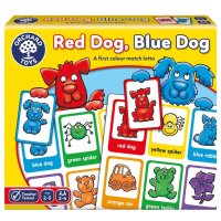 Red Dog Blue Dog (RO-EN) - Joc Lotto pentru Invatat Culorile si Engleza - 1