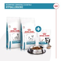 ROYAL CANIN VETERINARY DIET Hypoallergenic Treats, punguță recompense funcționale câini, alergii, 230g - 8