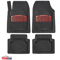 Covorase Auto TeamCar® Tip Tavita Compatibile Renault Captur (2013-2024) Red - 4