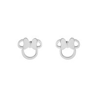 Cercei Disney Minnie Mouse simbol decupat - Otel Medical Inoxidabil - 1