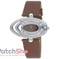 Ceas Q&Q Fashion KV09-322Y pentru Dama - Stil Casual si Elegant - 1