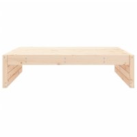 Taburet de gradina modular din lemn masiv de pin, 120 x 84 x 30 cm - 4