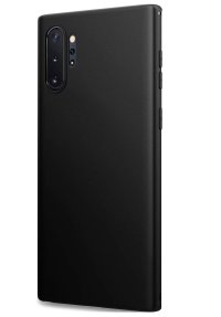 Husa Samsung Galaxy Note 10 Plus, silicon slim antisoc Negru - 6