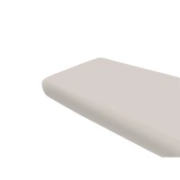 Cearceaf cu elastic MimiNu pentru pat 160x80 cm, bumbac Oeko Tex Standard 100, Colectia Royal, Beige - 1