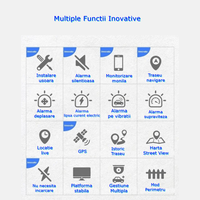 Mini GPS 4G cu interfata OBD, D9, autonomie standby 30 zile, precizie 5-15m, negru - 7