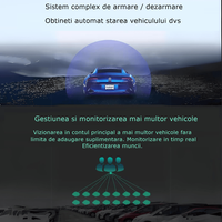 Mini GPS 4G cu interfata OBD, D9, autonomie standby 30 zile, precizie 5-15m, negru - 3