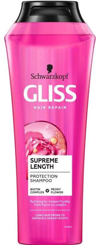 Sampon Gliss Supreme Length pentru par lung - 250ml - 1