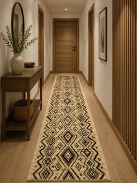 Covor Traversă Lotos Crem 120x500 cm - Delta 15094 110 - 1