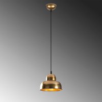 Lustra Berceste Auriu 20x20x111 cm - 4