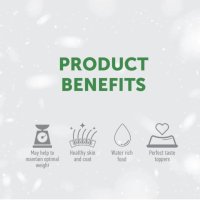 NATURES PROTECTION Superior Care pentru Câini Albi, XS-XL, Ton și Somon, Conservă Lichidă Fără Cereale pentru Piele și Blană, 140ml - 3