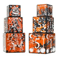 Set 3 Zaruri Sirius Dice - D6 cu Design de Toamna - 2