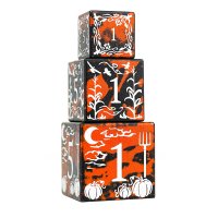 Set 3 Zaruri Sirius Dice - D6 cu Design de Toamna - 1