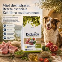 EXCLUSION Mediterraneo Monoprotein Formula Adult Medium, M, Miel, hrană uscată monoproteică câini, 12kg - 5