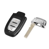 Carcasa Cheie Auto Techstar® Audi A4L, A6L, A5, A6, A7, A8, Q5, Q7, S4, S5, S6, 3 Butoane - 3