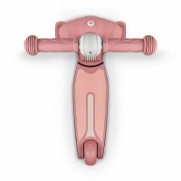 Trotineta Lionelo Timy Roz cu 3 roti LED, ghidon reglabil, pliabila, platforma antiderapanta, greutate suportata 50 kg, varsta 3 ani+ - 6