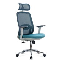 Scaun de birou ergonomic OFF 403 bleu - Resigilat - 1