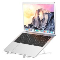 Suport de birou Pliabil, Borofone BH70 Eagle, pentru Laptop cu o lungime de 15,6 inch, Alb - 1
