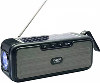 Radio portabil tip boxa cu panou solar Bluetooth L8TD 10W 1200 mAh - 1