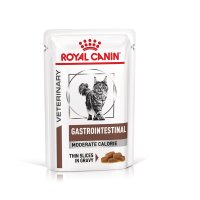 ROYAL CANIN VD Gastrointestinal Moderate Calorie pentru pisici, hrana umeda veterinara in sos, 12 plicuri x 85 g - 2