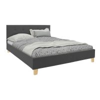 Pat Mago-Dreamer cu saltea Pocket Spring, antracit, 214 x 167 x 88 cm - 2