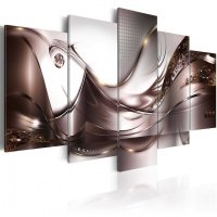 Tablou - Golden Storm 200x100 cm - 1