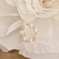 Choker Elegant cu Perle si Aur Galben 14K - Cercul Elegantei - 1