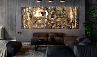 Tablou - Mom with Child (5 Parts) Narrow 200x80 cm - 2