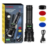 Lanterna portabila CB A280 cu zoom LCD in 4 culori si magnet - 1