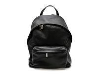 Rucsac MARIO FERRETTI negru, BB72, din piele naturala - 1
