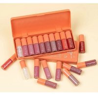 Set 10 rujuri lichide Ranee Pearly Lustre Lipgloss - Multicolor - 2