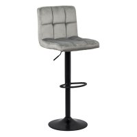 Scaun de bar reglabil ABS 191B gri - 1