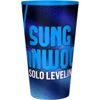 Pahar Mare Premium Solo Leveling - 400ml - Sung Jinwoo de la ABYstyle - 2