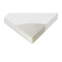 Saltea patut balansoar First Dreams 90x42x6 cm spuma elastica White - 1