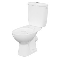 Set WC pe pardoseala rimless Cersanit 659 Arteco cu rezervor si capac soft close K667-069 - 1