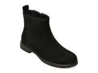 Ghete FLAVIA PASSINI negre, model ATC475, din piele intoarsa premium - 1