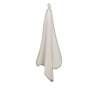 Prosopel pentru copii Qmini Beige, 40x40cm, tricot termo-terry din bambus - 4