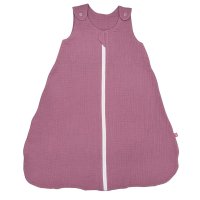 Sac de dormit copii 0.3 tog din muselina Lavender 60 cm - 4
