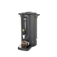 Percolator pentru bauturi fierbinti 7 litri, Inox, negru mat, termostat 0-100 gr C, 1650 W, Concept Line Hendi, 307x330x(h)450 mm - 1