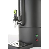 Percolator pentru bauturi fierbinti 7 litri, Inox, negru mat, termostat 0-100 gr C, 1650 W, Concept Line Hendi, 307x330x(h)450 mm - 3