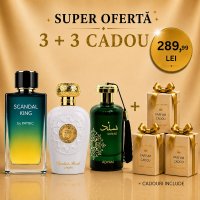 Pachet Cadou Scandal King + Opulent Musk + Sanad - 3 Parfumuri de 100ml - 1