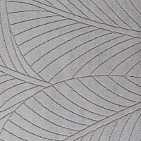 Covor Traversa NOVA V3 Argintiu 80x150 cm - Design Modern cu Frunze - 6