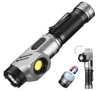 Lanterna tactica de mana YM F303 cu 2 surse de lumina si baza magnetica - 1