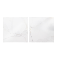 Gresie Portelanata Benicarlo White 45x45 cm Lucioasa cu Aspect de Marmura - 2