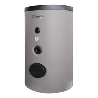 Boiler termoelectric Fornello Optima EV 6/4 S2, 160 Litri, cu 2 Serpentine pentru Montaj pe Sol - 1
