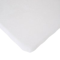 Cearsaf saltea 75x95 cm Childhome Tricot Alb - 1